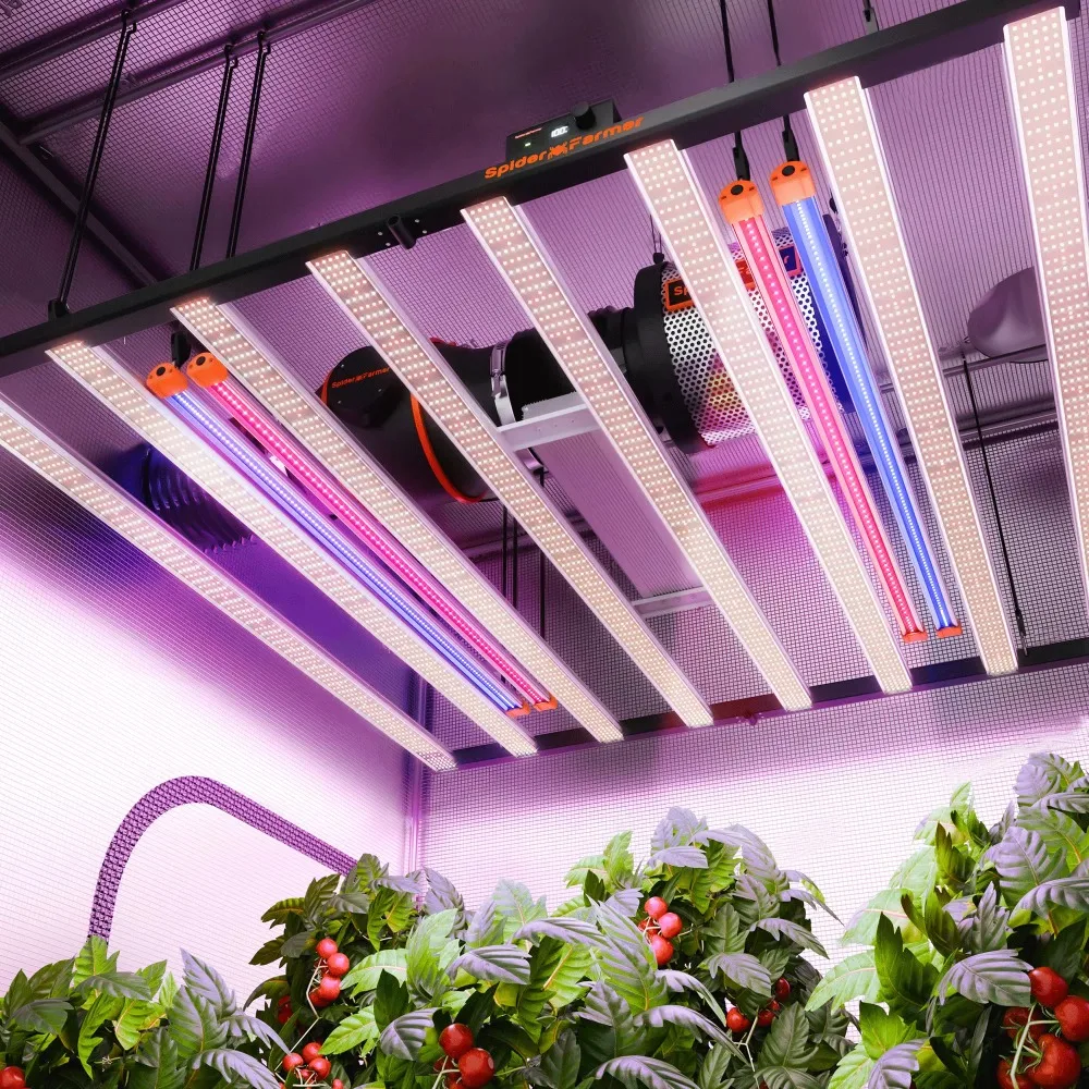 Newest  365nm UV60 730nm IR30 Enhance Yield Upgraded UV IR Supplement Plant LED Grow Light Bars Set