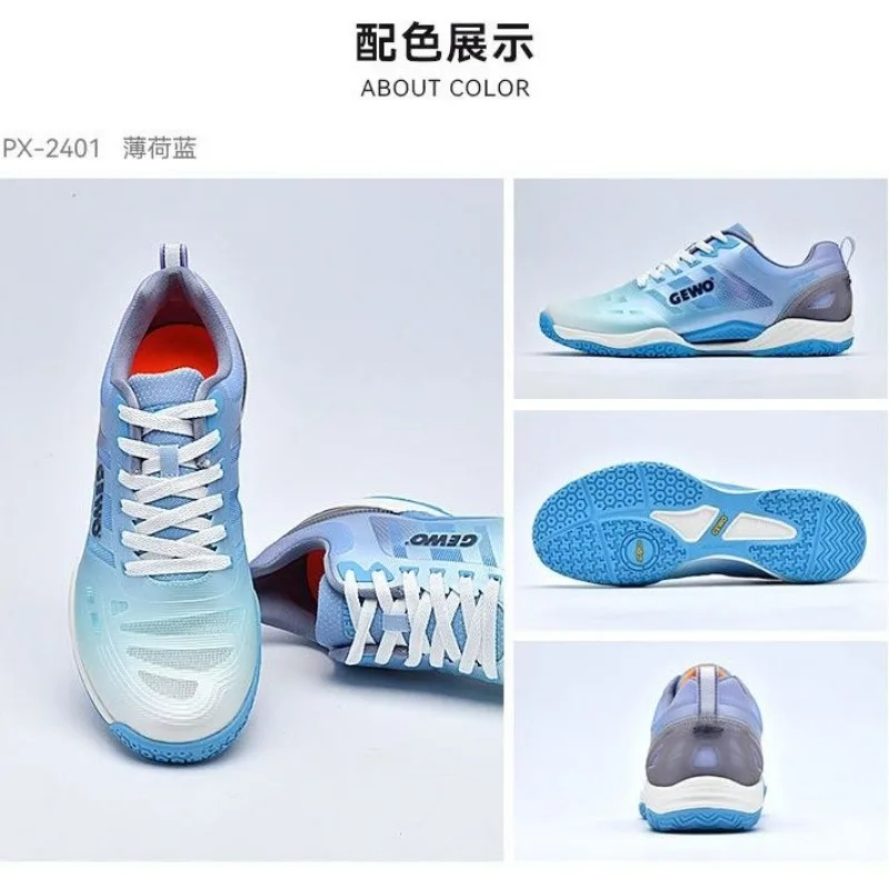 

Original Brand Professional Table Tennis Shoe Comfortable Breath Badminton Gym Shoe Designer Anti Slip Tennis Training Shoe
