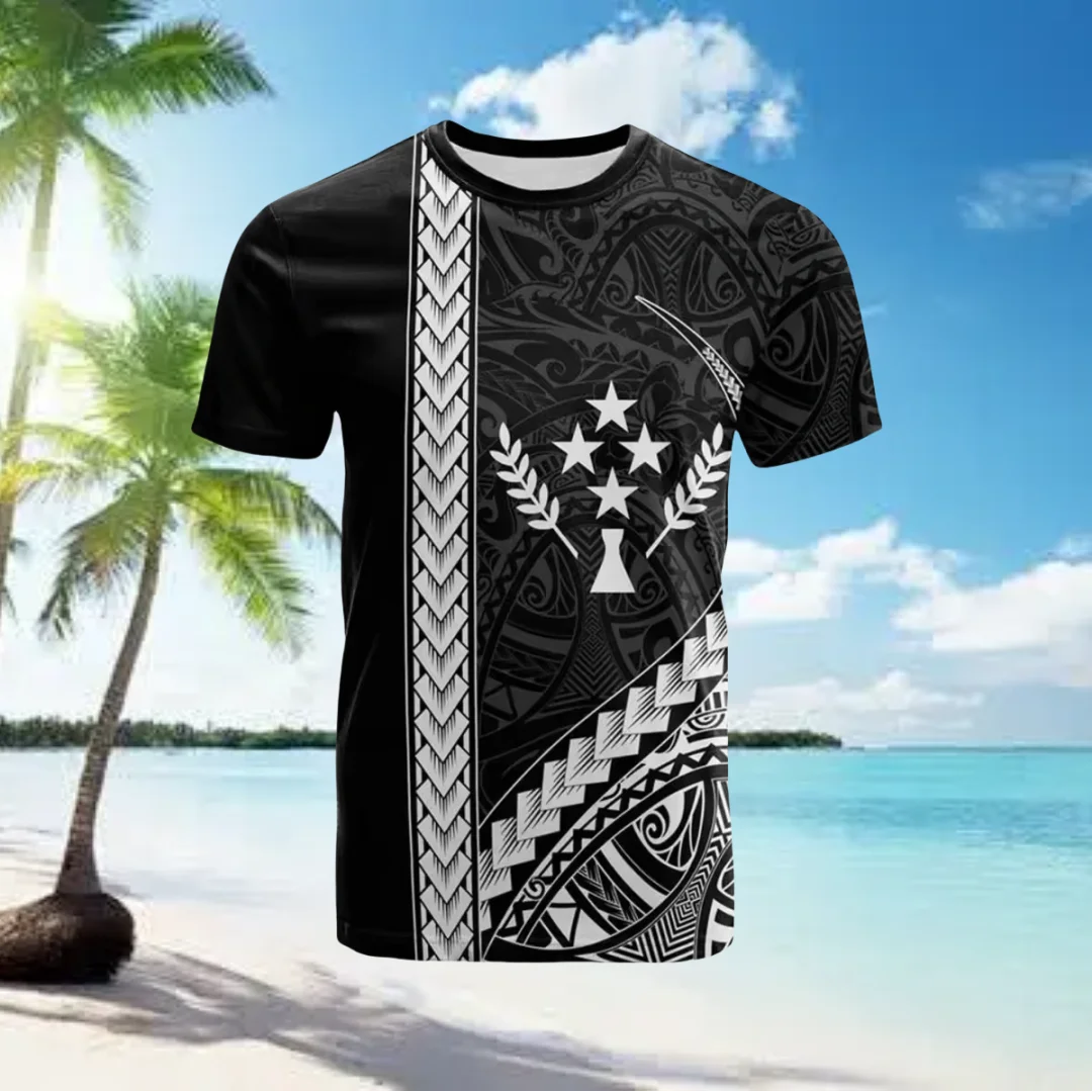 dfhui: De echte ervaring met de Summer 2025 Hawaii Kosrae 3D-printed T-shirt voor mannen
