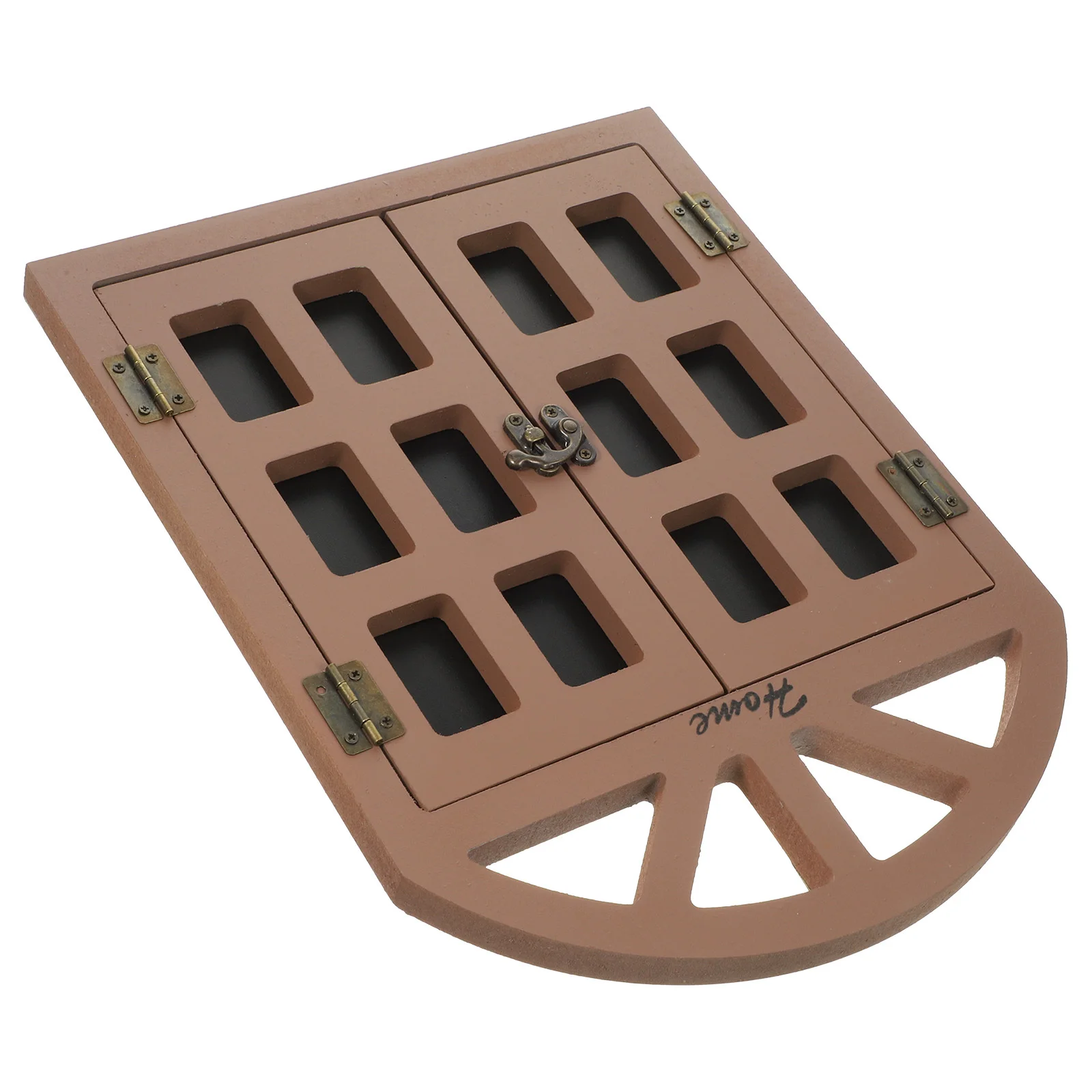 

Reusable Wooden Window Chalkboard for Menu Messages Decorative Wall Ornament Window Chalkboard Wooden Message Board