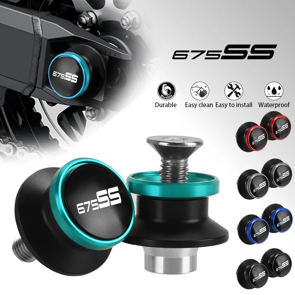 

Swingarm Spools For CFMOTO CF MOTO 675SS 675 SS 675 2024 2025 2026 SS675 10MM Motorcycles Accessories Rear Stand Screws Sliders