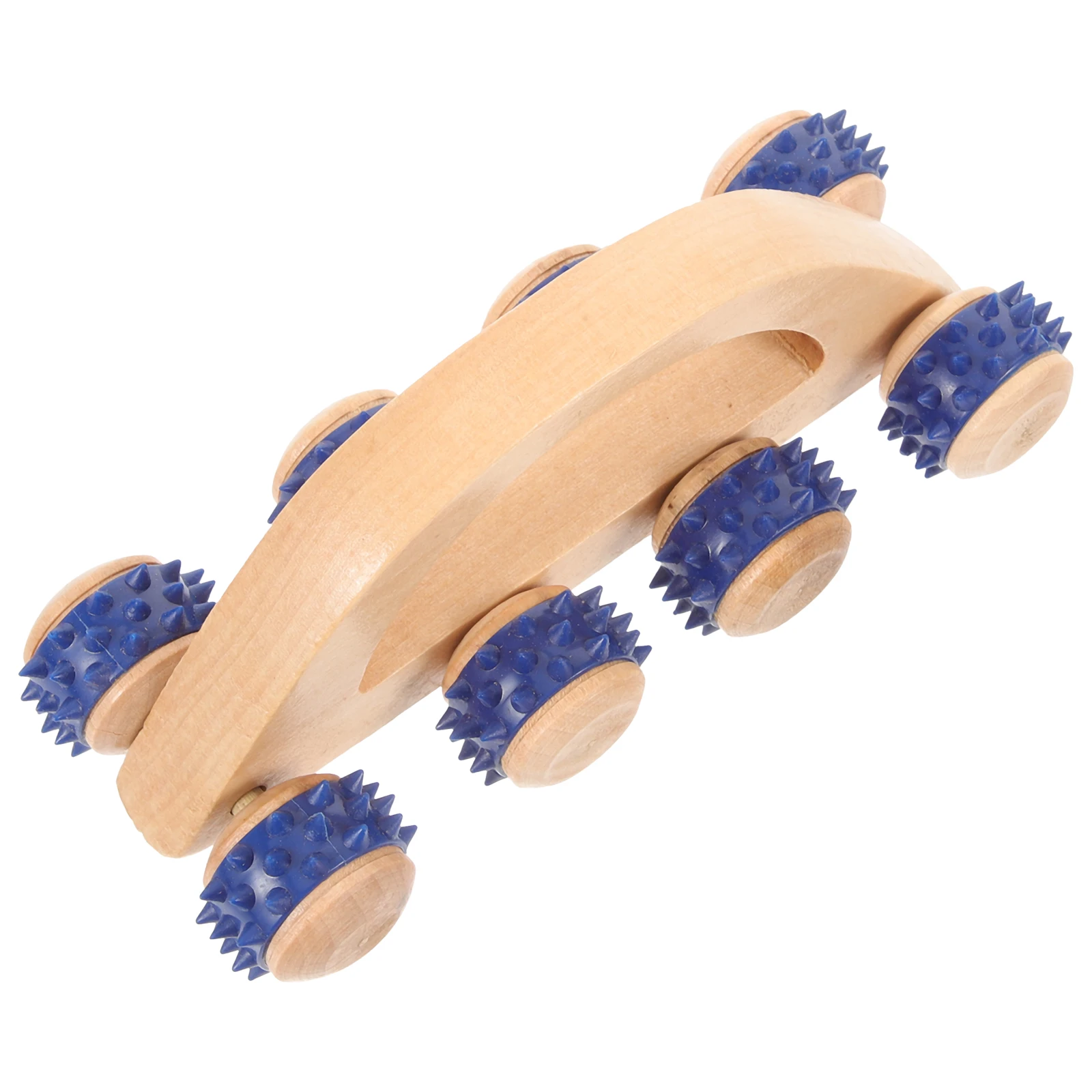 

Massage Wooden Foot Massager Hand Muscle Neck Face Manual Tools Body Roller Scraping Device Wood Roller Back Massager Handheld