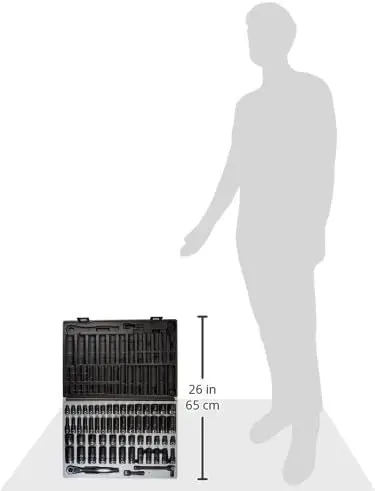 كورب - 3/8 دكتور 59 قطعة كسور. مجموعة مقابس ثنائية مترية - 6 قطع (81659CRD) · مبيعات المصنع مباشرة