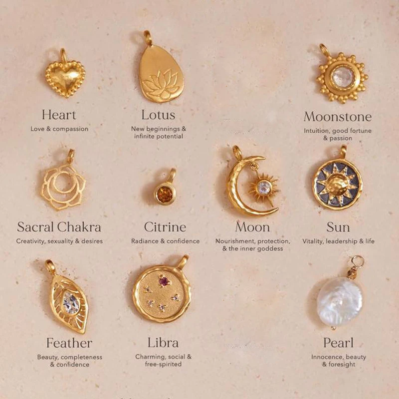 

10pcs Mix Color Stainless Steel Elephant Tree Shaped Pendant for Jewelry Making DIY Necklace Bracelet Accessories