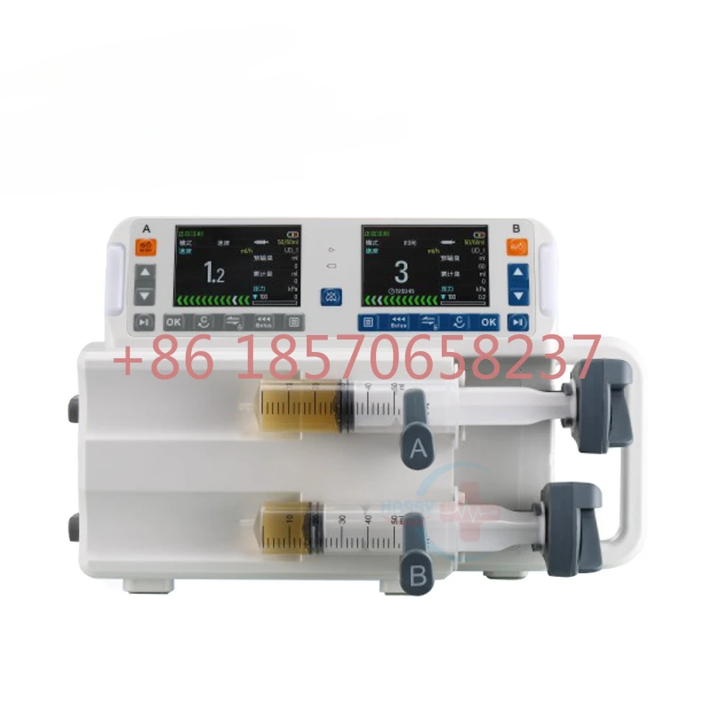 HC-G045F Factory Price Medical Equipment Preliminary diagnosis Dual Syringe infusion pump