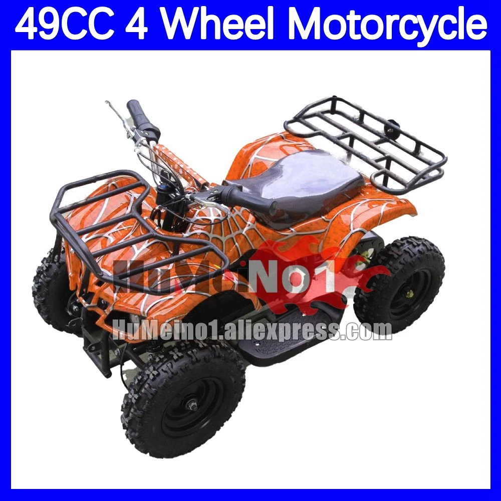 ATV Four Wheel Motorcycle 49 50 CC 2Stroke MOTO Minitype Microcode Force Power ATVS OFF-road Gasoline Racing Motorbike For Child