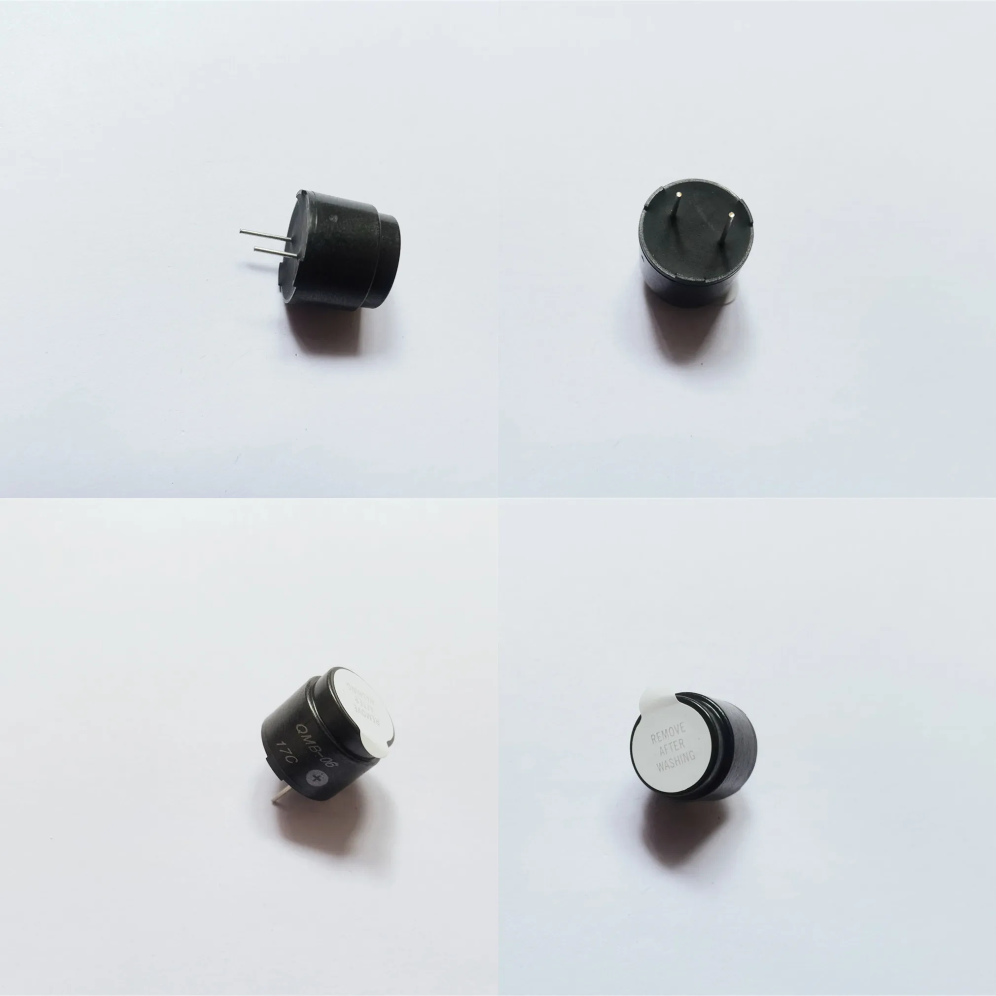 

Original New 100% QMB-06 16*14mm 6V small sealed buzzer 85dB (Inductor)