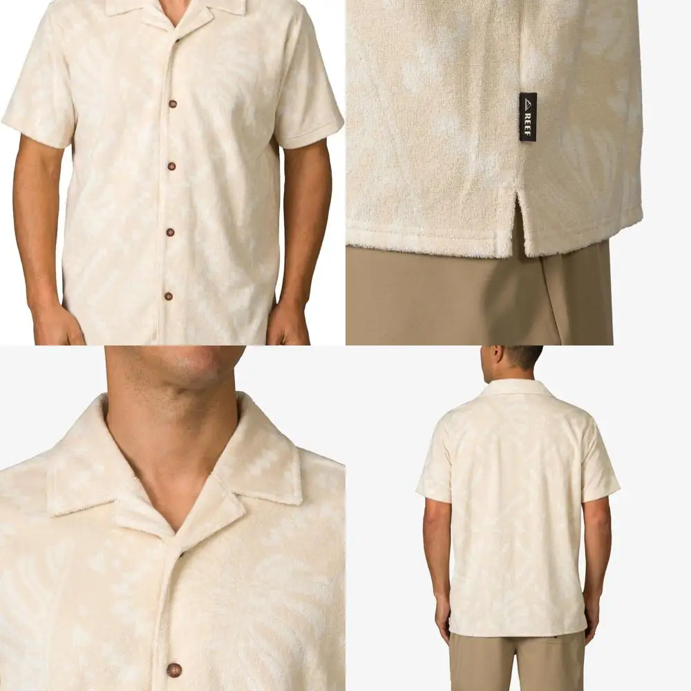 

Рубашка Reef Unisex для взрослых Reef Novak с короткими рукавами