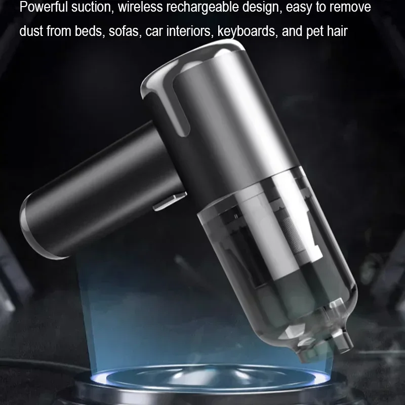 Xiaomi Youpin 자동차 진공 미니 휴대용 강력한 무선 클리너 자동차 사무실 Mi 기기