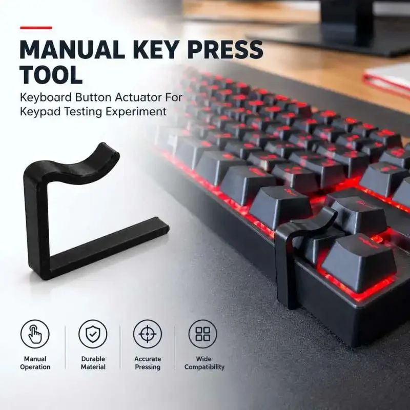 Keyboard Key Presser Mechanical Key Actuator Manual Press Tool For Keypad Test