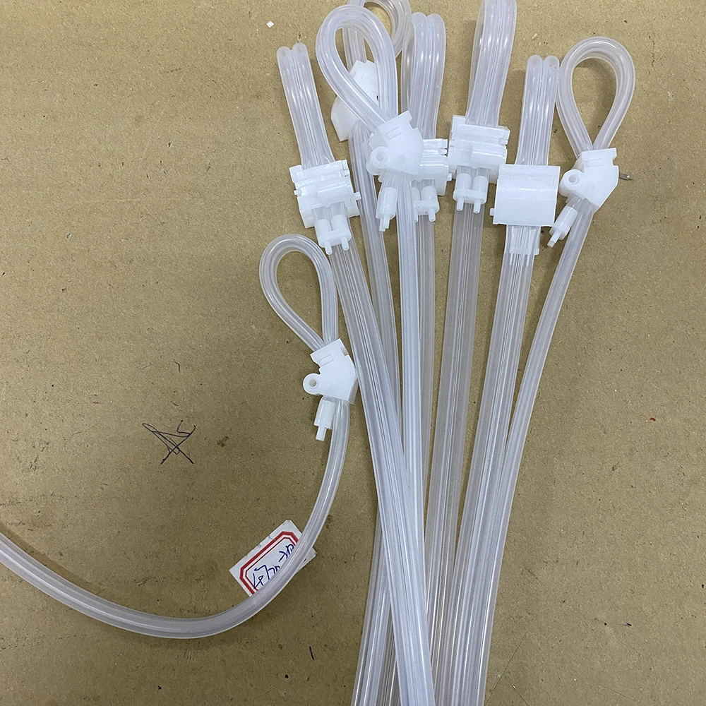 Mutoh Printer Pump Ink Pipe Double Line Soft Silicone Tube for Eps Mimaki VJ 1604 1624 Pump Assembly Pipe Hose