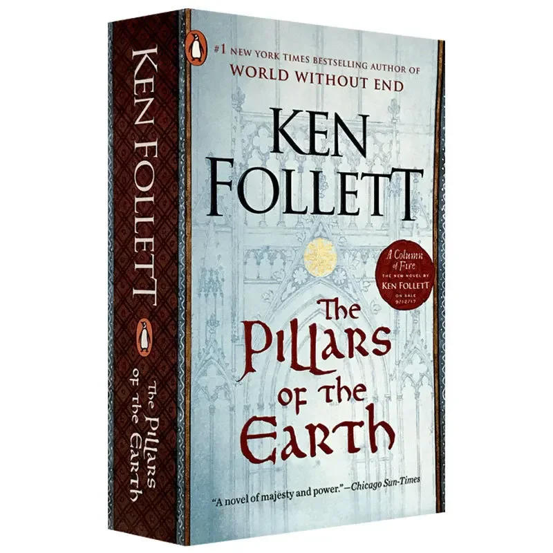 The Pillars of the Earth, Bestselling books in English, Historical novels 9780451166890