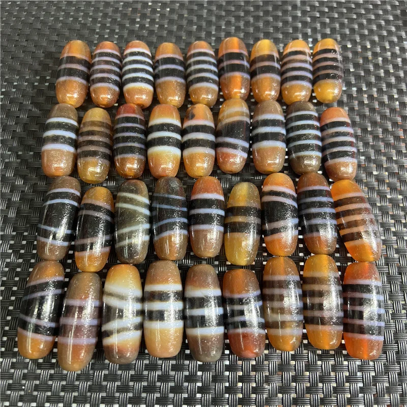 

Selected Chalcedony Agate Totem Tibet Necklace Made of Loose Beads Accessories Bracelet Diy