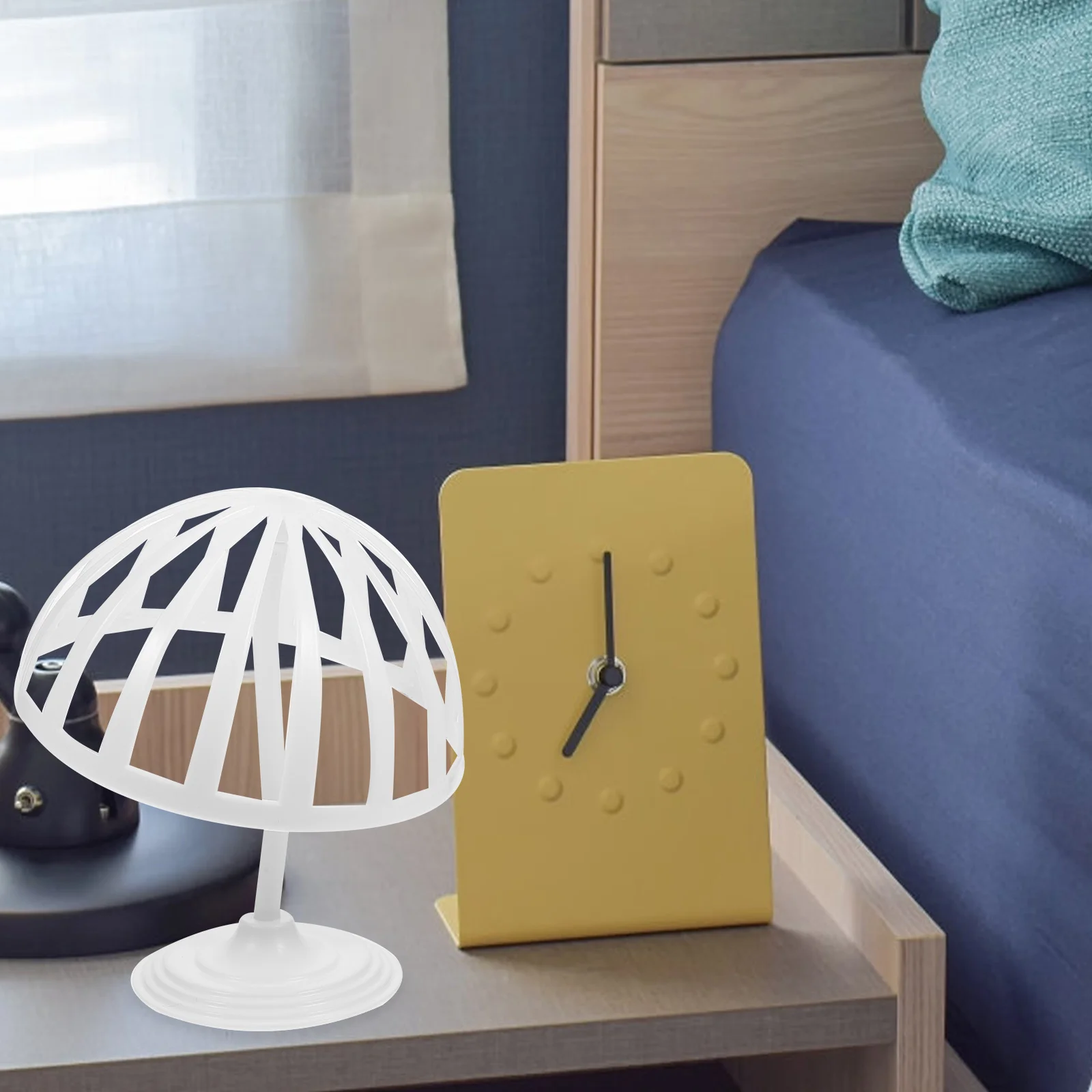 

Hat Display Stand Freestanding Holder Hat Storage Rack Tabletop Dome Shaped Holder for Home Closet Organization