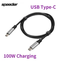USB Type C Male To Male 100W PD Fast Charging Extension Cable For MacBook Pro Quick Charge 4.0 For Samsung Xiaomi Mi 10
