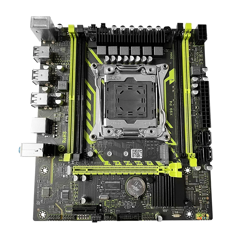 

JieShuo X99 P4 Motherboard Set Kit With LGA2011-3 Xeon E5 2630 V4 CPU DDR4 16GB (1*16GB) 2133MHZ RAM Memory NVME M.2 SATA