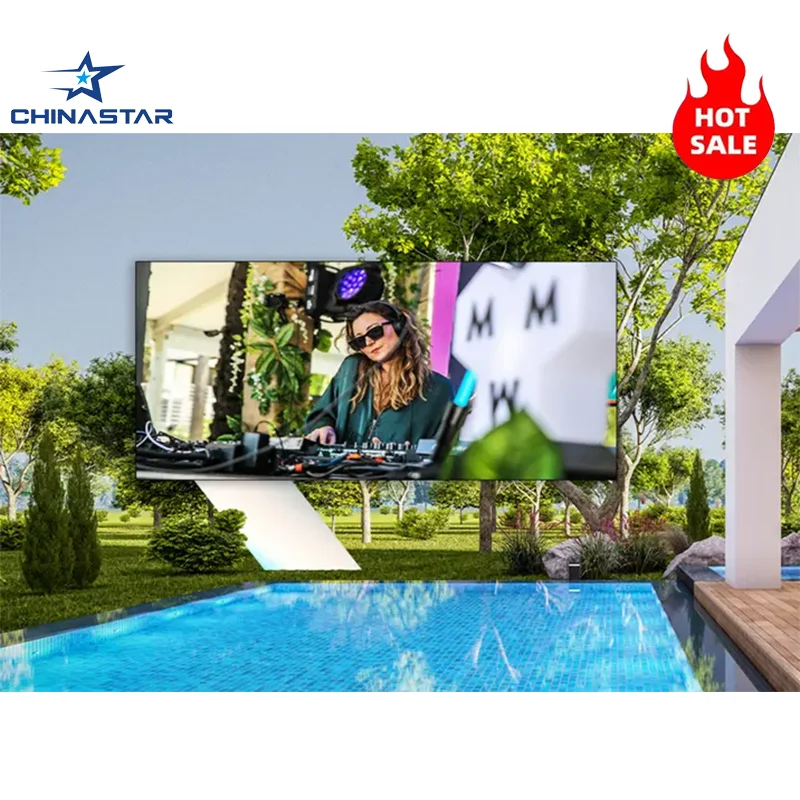HD IP65 Waterproof Outdoor Led Display Screen Tv Swimming Pool Led Screen for Resort