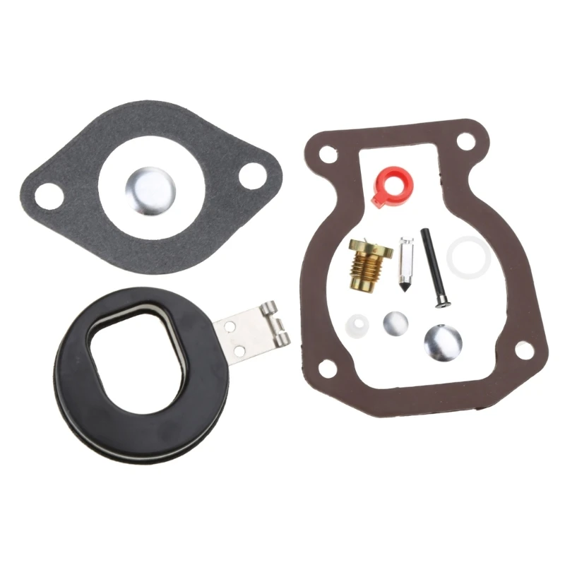 A70F Carburetor Carb Repair Kit Float For 9.9 for hp 15 for hp 1974-1988 398453 Rebuild Replacement Parts Set