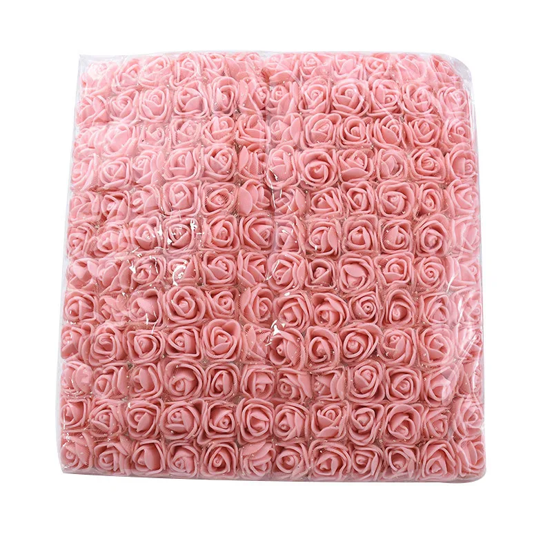 144 Stück Künstliche Blumen aus PE-Garn, Rosen für Außenbereich, UV-Schutz, Großhandel, Gartenbogen, Wandkranz, Hochzeit, Heim-DIY, Geschenkbox, Festlichkeiten – Detail 14