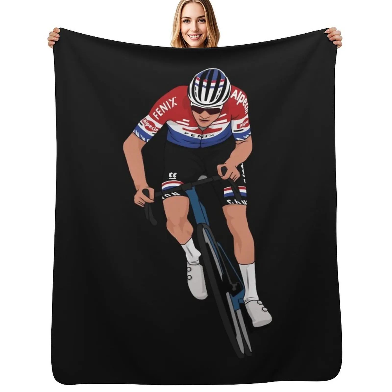 

Mathieu van der poel - MVDP Throw Blanket Blankets For Bed Decorative Sofas Stuffeds Hairy Blankets