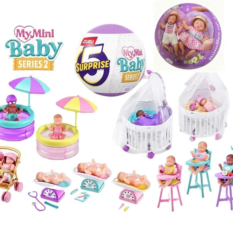 دمية مفاجأة جديدة ZURU Surprise Series2 My Mini Baby هدية العيد للأطفال #1