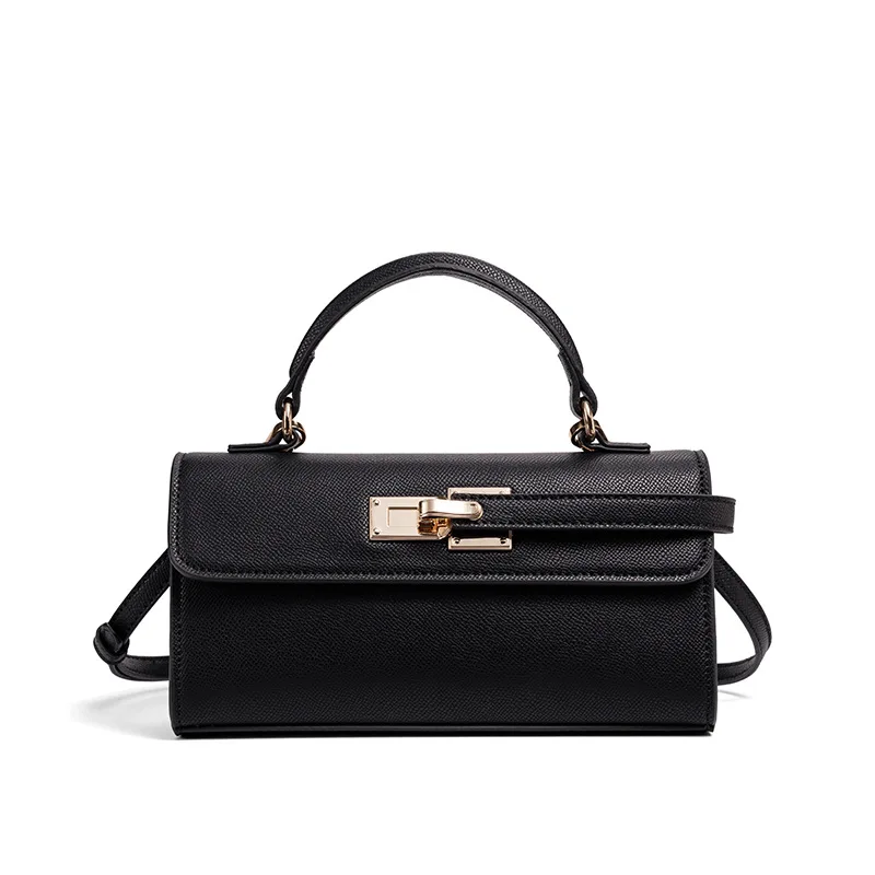 

Light Luxury Brand Design Lock Bag Popular Europe America Shoulder Bag Stylish Simple Crossbody Bag New High-quality Square Bags