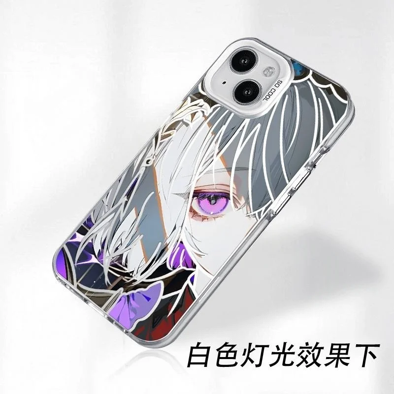 أنيمي كاستوريس هونكاي ستار السكك الحديدية قضية الهاتف آيفون 16 15 14 13 12 11 17 برو ماكس زائد الهواء البسيطة سانت فتاة غطاء مقاوم للصدمات