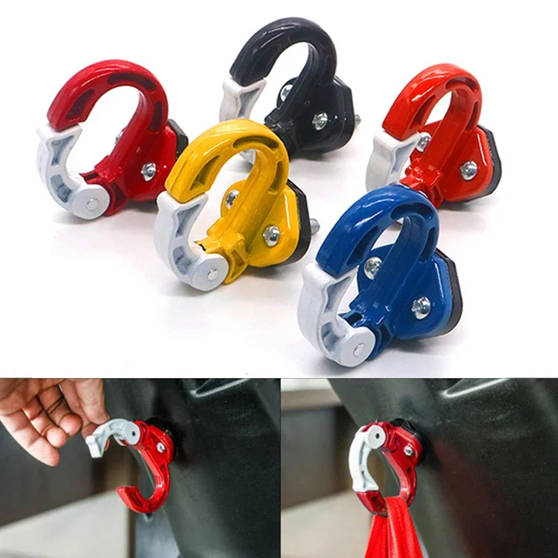 Motorcycle Hook Luggage Helmet Hook Aluminum Alloy Mount Holder Hook Hanger For Motorbike Scooter Dirt Bike ATV Moto Accessories