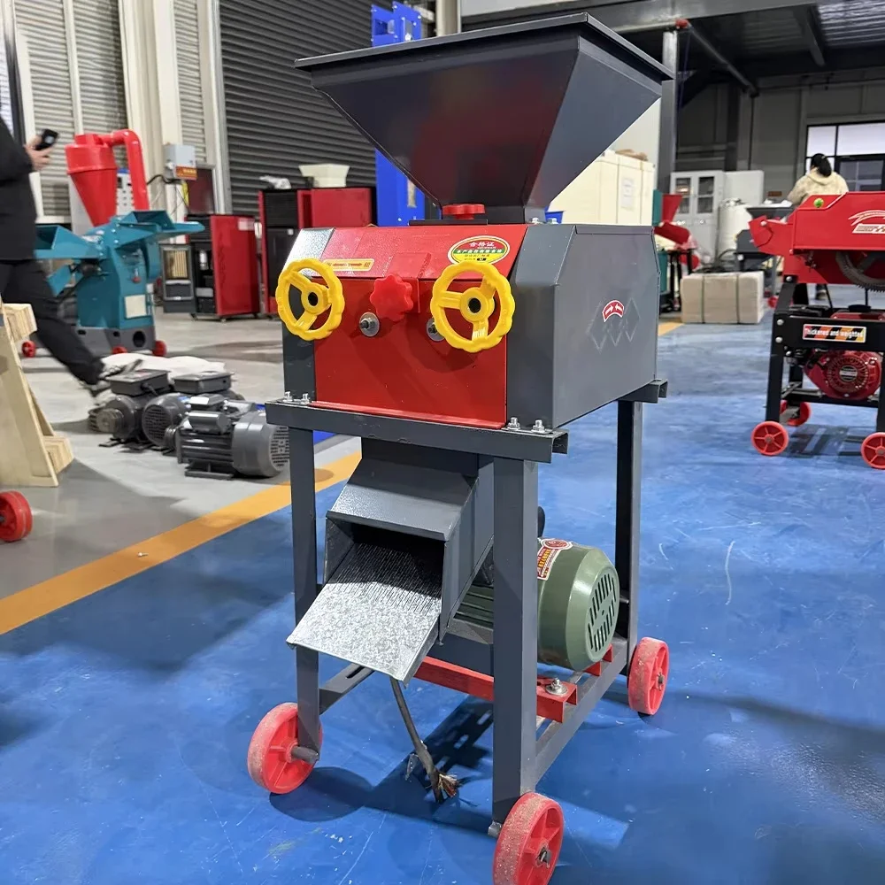 3000 Kg/h Corn Cracker Machine for Animal Feed Production Plant Heavy Duty Grain Cracking Machine for Feed Mill