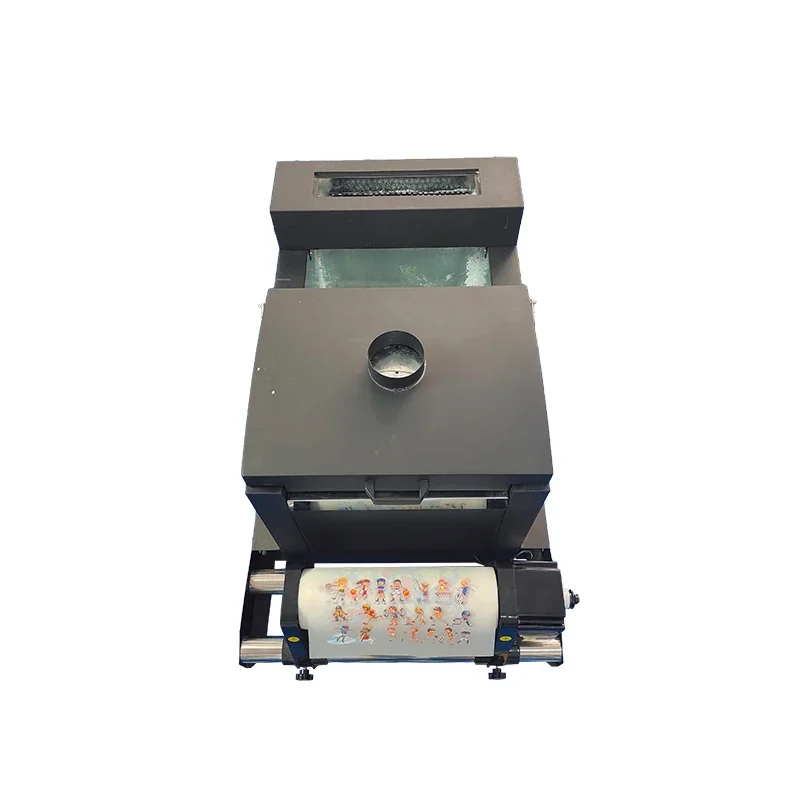 for 30cm DTF Printer T-shirt Printing Machine Direct to Film Printer With Powder Shake Machine 2 XP600/i3200 Print Head L1800