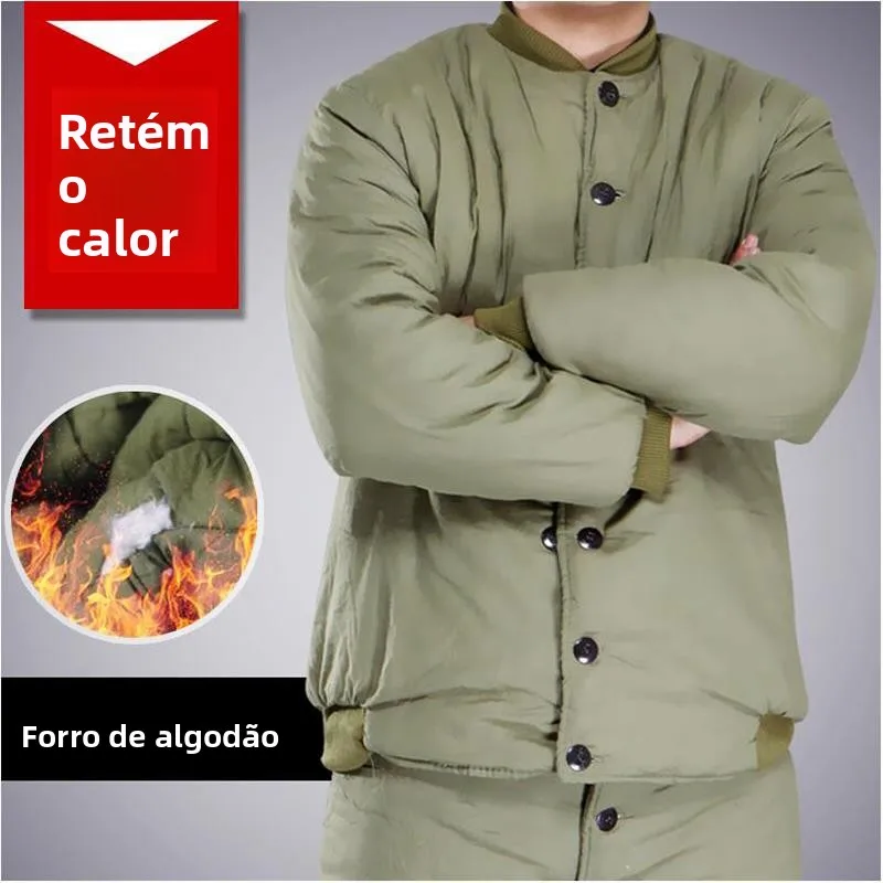 thiened-large-size-87-sle-cotton-jaet-and-pants-set-for-workers-winter-warm-work-orm-m-clothing-ensemble