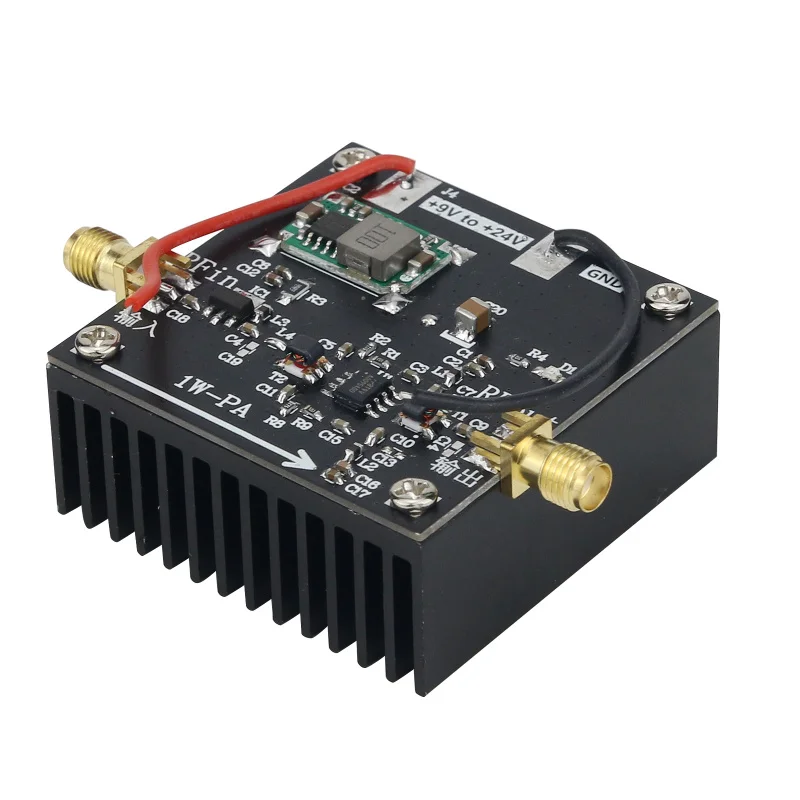 

1W-PA RF Power Amplifier 10M-2000MHz 1W HF FM VHF UHF Amplifier FM Trans with Broadband RF Power Amp