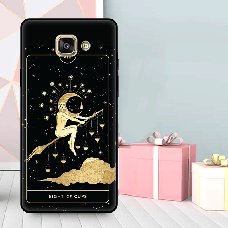 Witches moon Tarot Mystery totem For Samsung J3 J5 J7 J510 J310 J330 J710 J730 2016 2017 J4 J6 Plus A6 A8 A9 J8 2018 Case