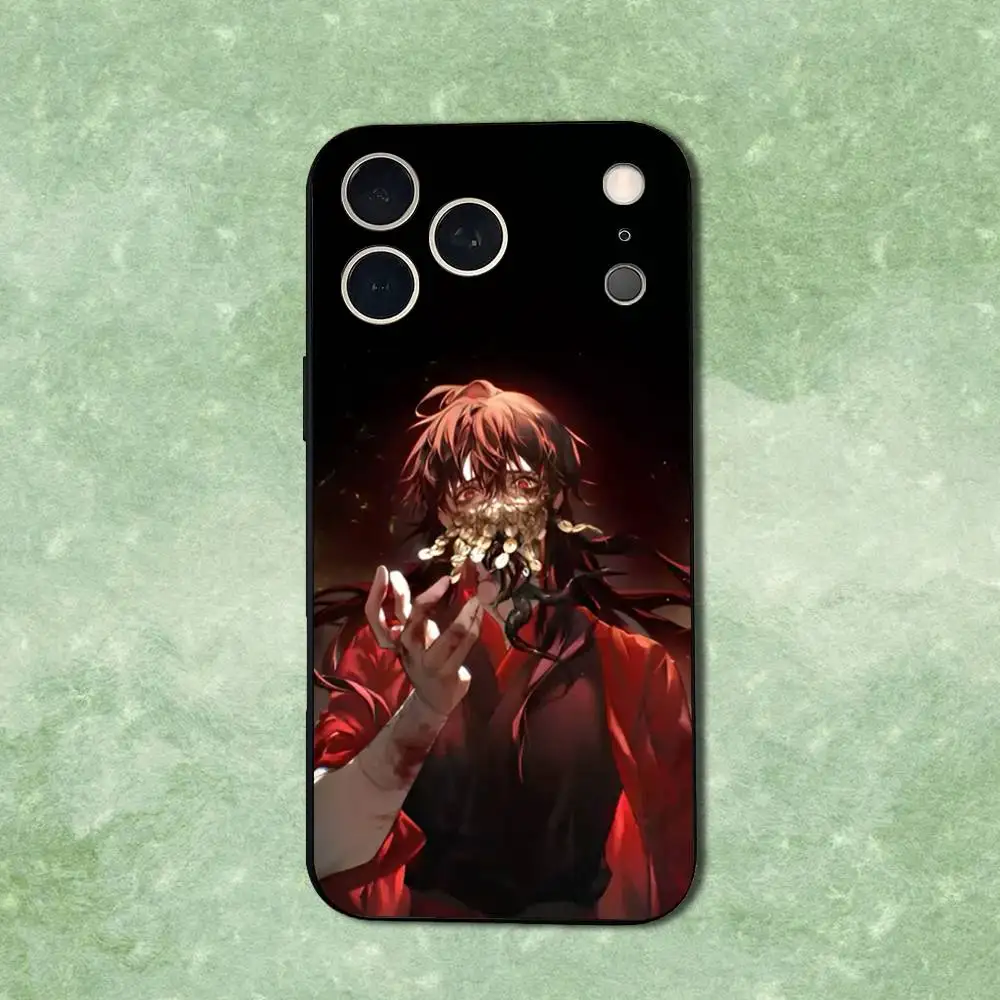 Funda de teléfono Bizarre Immortal-li-Huowang para iPhone 14,13,17,12,11,16,15,Plus,Pro Max,XS,X,XR,SE,Mini, funda negra de silicona suave