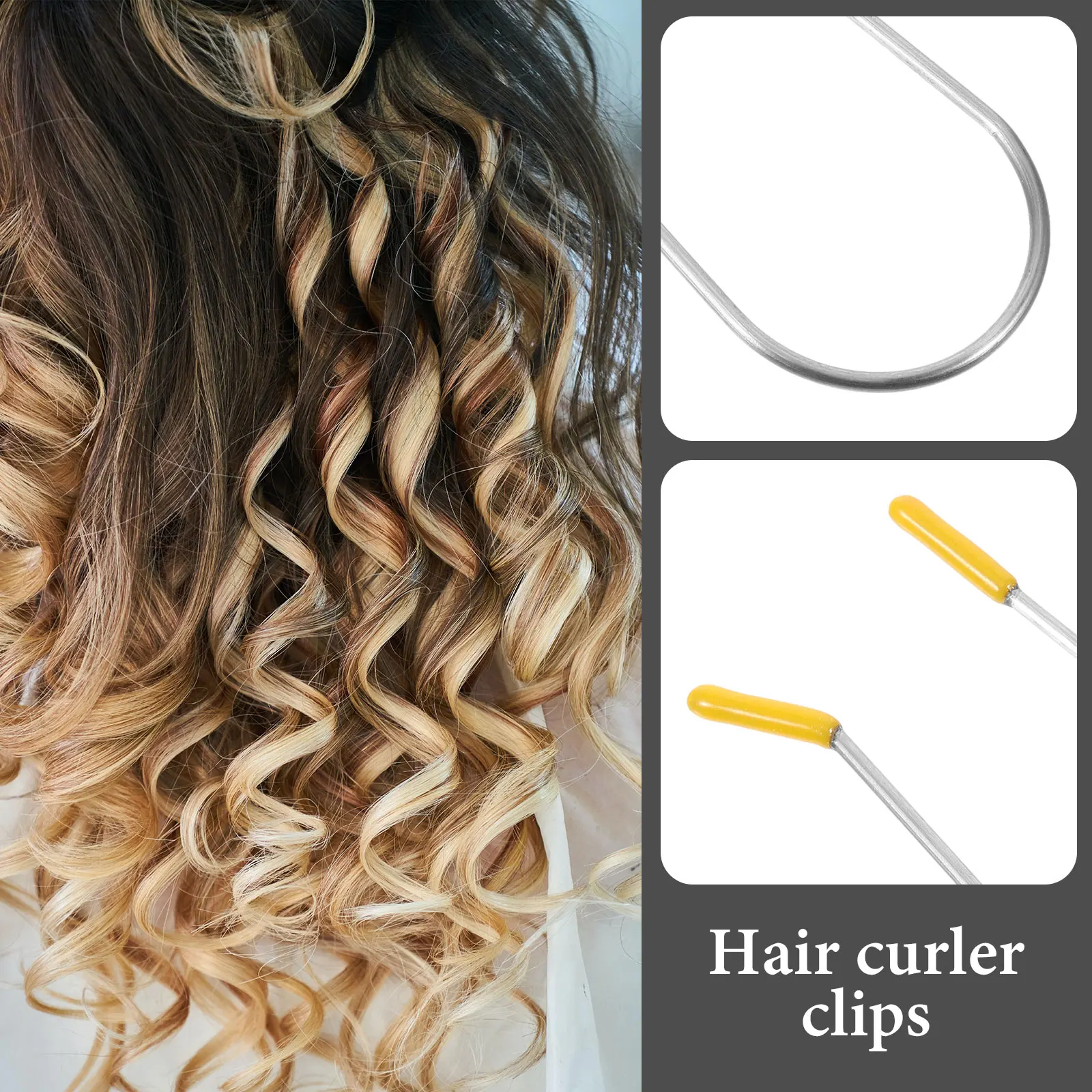 

20 Pcs Curling Pins Rollers Jumbo Clips for Hot Small Curlers Dry Bar