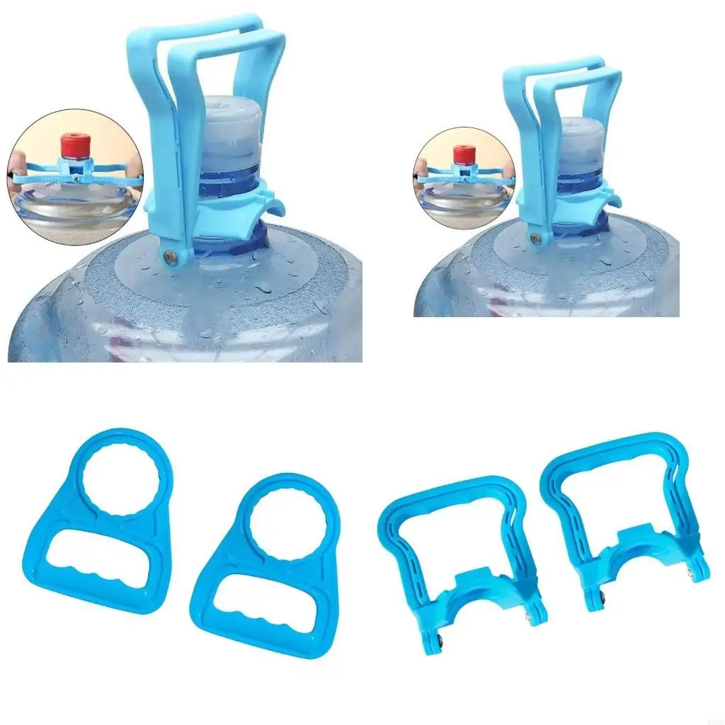 2Pcs Bottled Water Handling Bucket Carriers Modern Water Lifting Tool Barreled Water Lifter Comfortable Handle