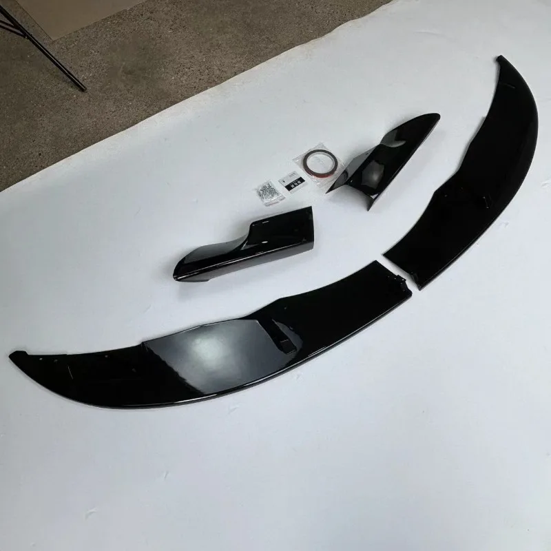 BMW E90 M3 Style Front Lip Spoiler Kit 4
