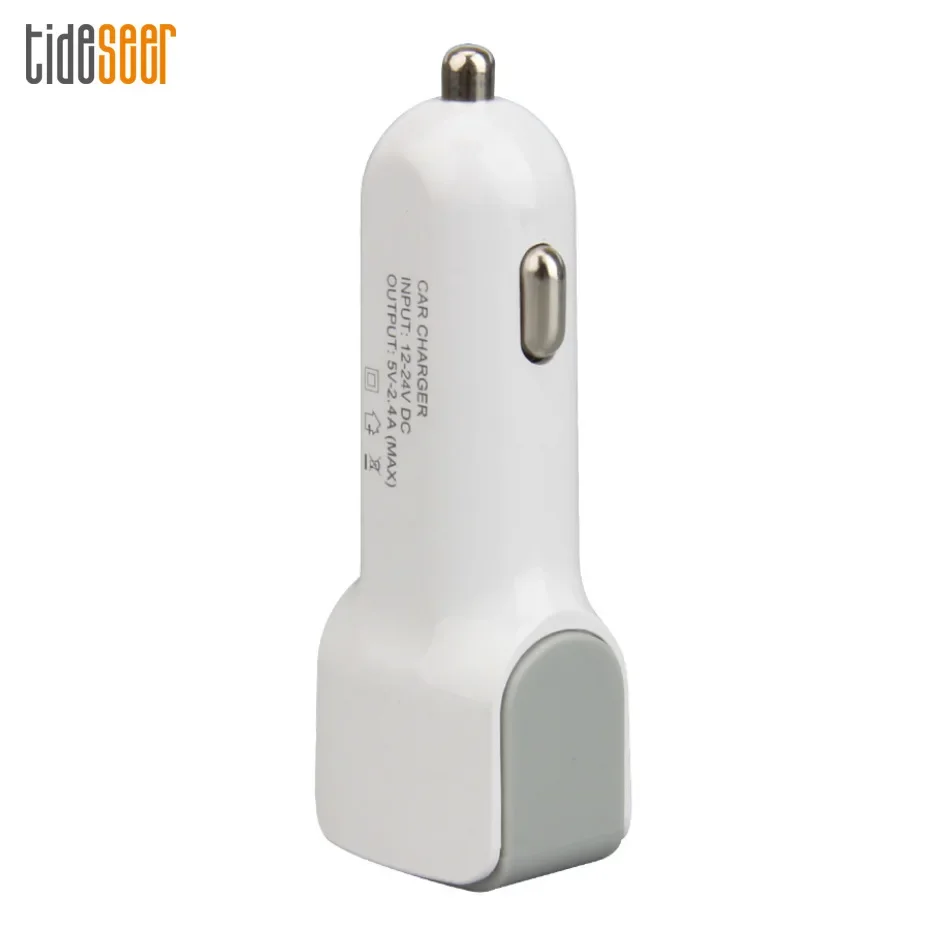 

300pcs Car Charger 5V 2.4A Dual USB Fast Chargers Universal Mobile Phone Car-Charger with LED Display for iPhone Xiaomi Huawei