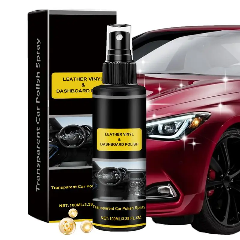 

High Protection Quick Ceramic Coating 100ml Hydrophobic Car Polishings Crystal Plating Spray Scratch Repair Remover Paint