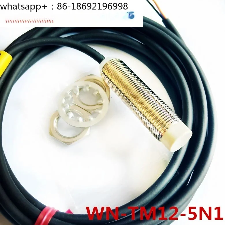 M12 circular proximity switch WN-TM12-5N1 convex head induction 5mm. Normally open NPN