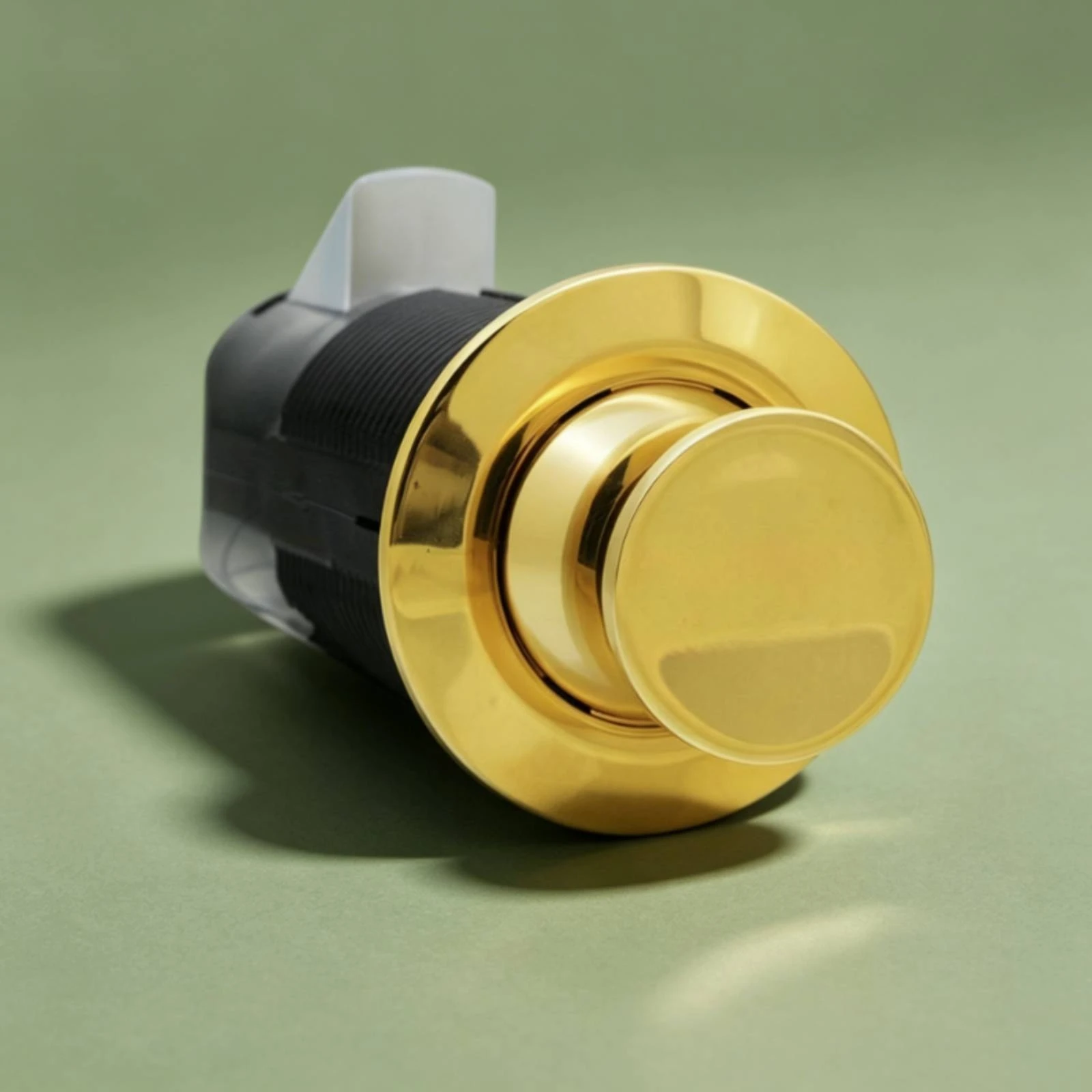 Push Button Door Lock Black Press Style Lock Marine Style Locking Hardware Cylindrical Keyless Cupboard Latch 23 Mm Opening