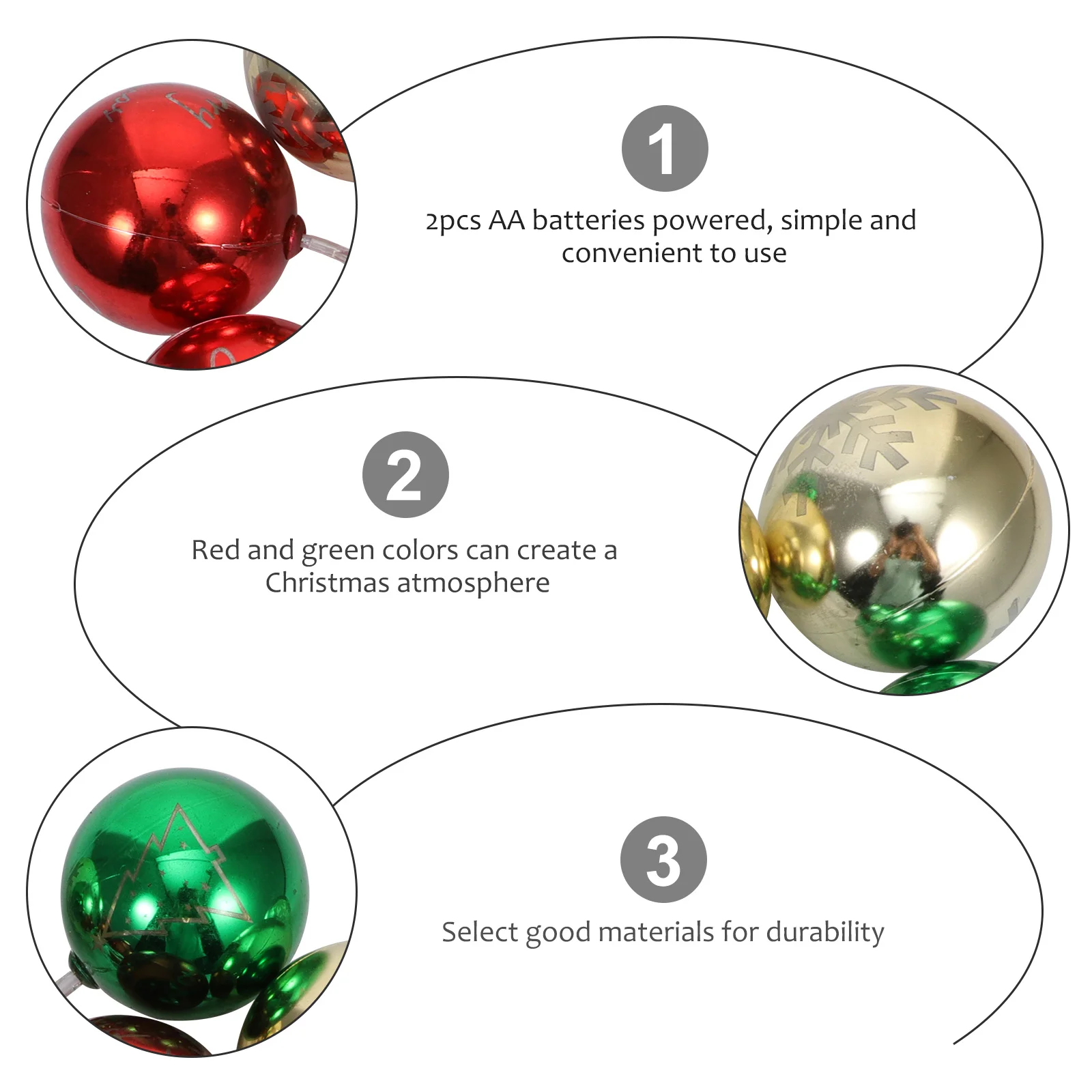 Natal led string luz 15in decoração lâmpada vermelho verde árvore de natal decoração de festa ao ar livre led string lâmpada decoração luz