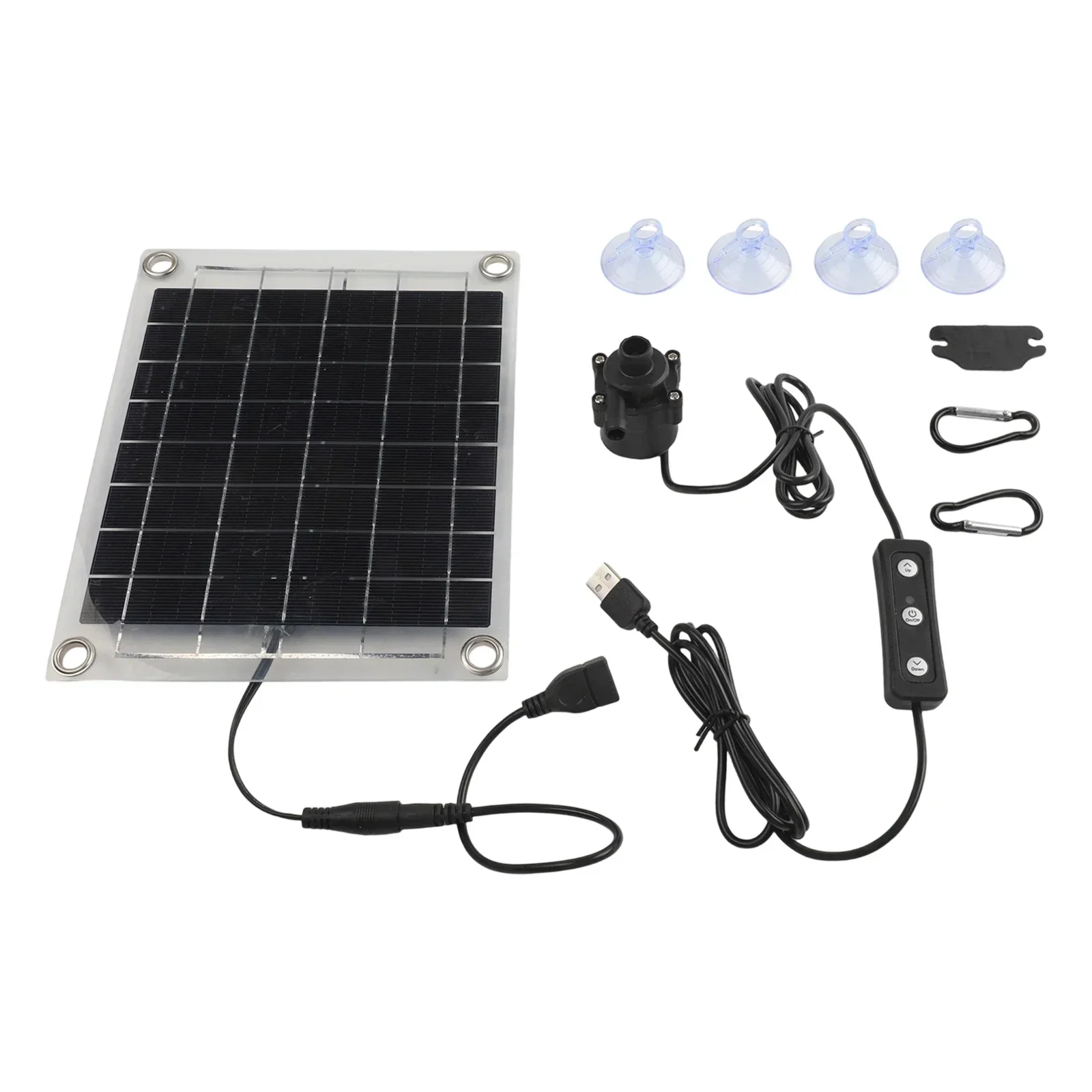 

Garden Display 1.5 M 10W Pump 12V High-performance Solar Module Customizable Water Spray Outdoor Water Features For Garden