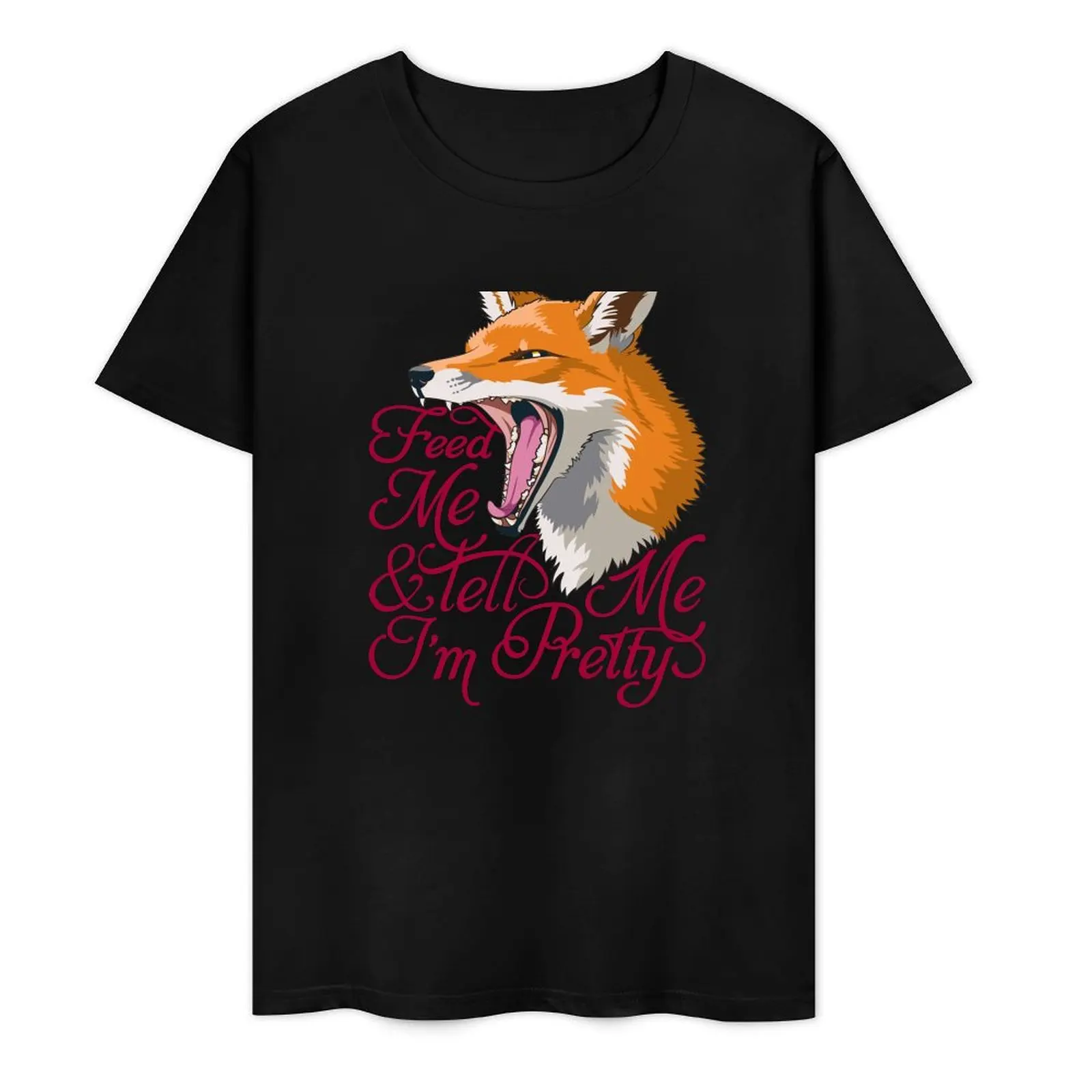 

Feed Me & Tell Me I'm Pretty T-Shirt anime tshirt Aesthetic clothing new edition Men's clothing