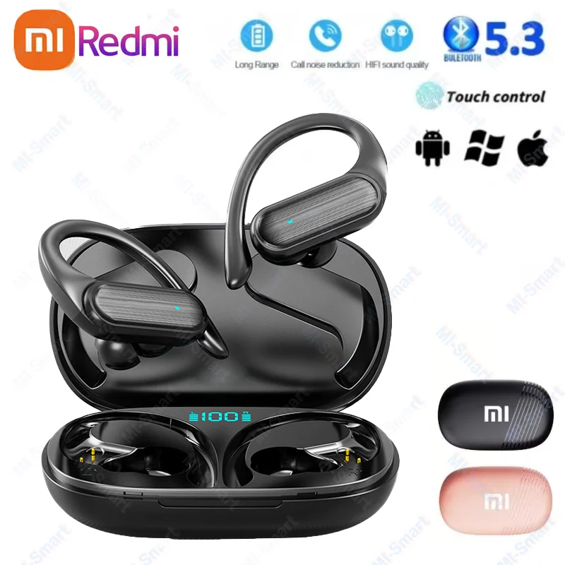 Xiaomi Redmi A520 Earhook Wireless Bluetooth 5.3 Earphones Running Gaming Earphones HIFI Voice Call HiFI Stereo with Microphone