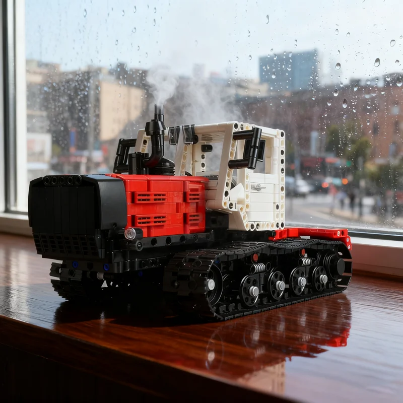 

1161pcs MOC T Tracked Tractor Technical Model Building Blocks Toys Construction Christmas Gift Assemble Education Creative Idea