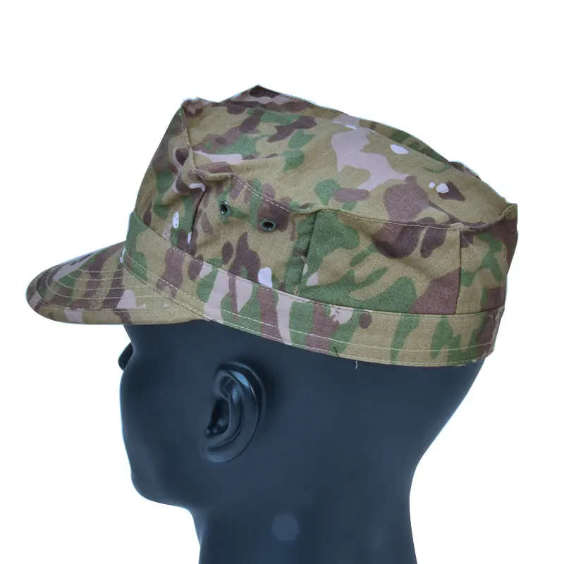 Tactifans Octagon Camouflage Hat Tactical Cap RipStop Nylon Hat Sport Outdoor Hunting Tactical Gear Free Size