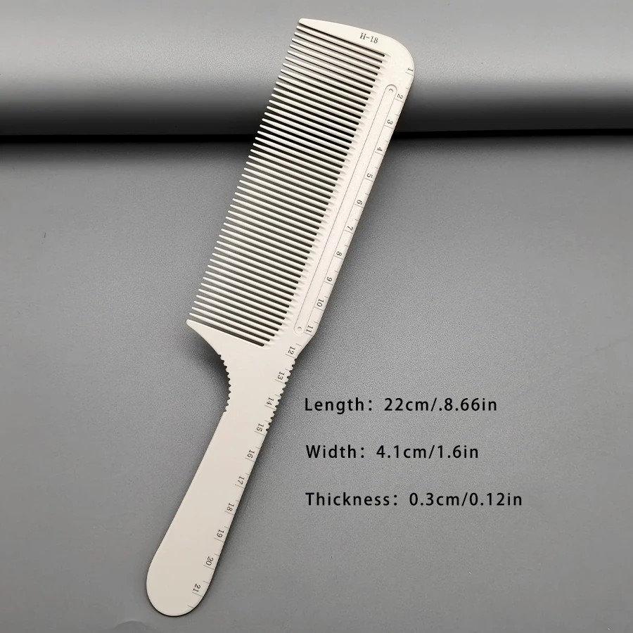 Siebenteiliges Kamm-Set, Professionelle Friseurkämme, Essentielles Haarschneidekamm-Set für Salon-Stylisten, ein Kamm-Set zur Verschönerung aller Frisuren, Kämme für Herren-/Damen-/Schwanz-/Ölfrisuren – Detail 8