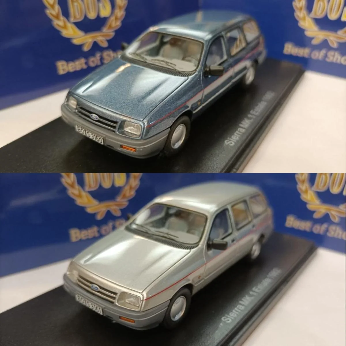 

Bos 1:43 Sierra MK.1 Estate 1982 Wagon Simulation Limited Edition Resin Metal Static Car Model Toy Gift