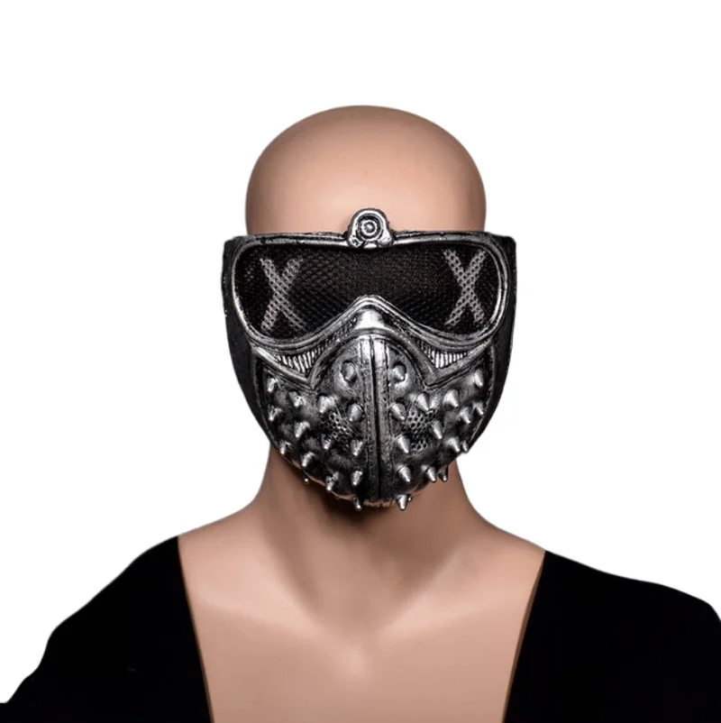

Street Dance Ghost Step Personality Death Cool Masks Halloween Punk Devil Cosplay Watch dogs 2 Mask